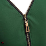 Simple Long Sleeve Skinny Midi Dress