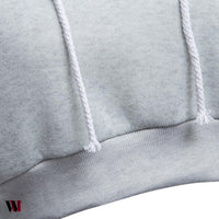 Casual Hooded Pure Color Hoodie for Women