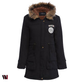 Trendy Hooded Long Sleeve Zipper Woolen Women Coat