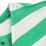 Striped Bowknot Printed Flare Dress