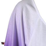 Long Flared Sleeve Plus Size Flower T-Shirt