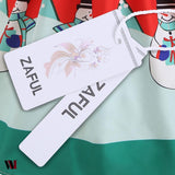 Snowflake Snowman Print Christmas Midi Dress