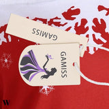 Plus Size One Shoulder Christmas Snowflake Sweatshirt