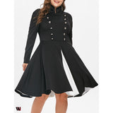 Plus Size Halloween Fit and Flare Dress