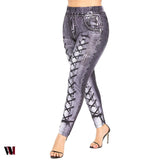 Plus Size 3D Printed Leggings