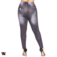 Plus Size 3D Printed Leggings